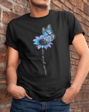 Never Give up Classic T-Shirt apparel-classic-tshirt-lifestyle-26