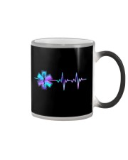 Paramedic American flag Color Changing Mug tile