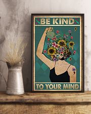 Be kind to your mind 11x17 Poster lifestyle-poster-3