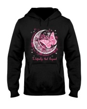 I love someone with breast cancer Hooded Sweatshirt tile