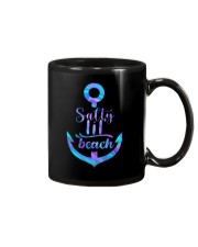 Salty lil beach Mug tile