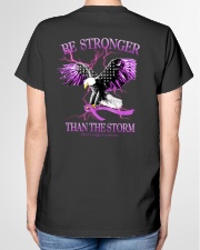 Be strong than the storm Ladies T-Shirt garment-tshirt-ladies-back-01