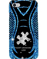 Accept understand love Faux printed apparel Phone Case i-phone-8-case