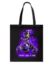 Fight like a girl Tote Bag tile