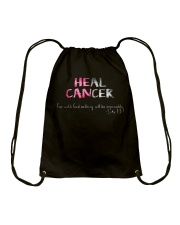 Heal cancer Drawstring Bag tile