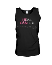 Heal cancer Unisex Tank tile