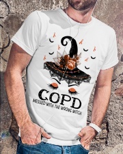 COPD messed with the wrong witch Classic T-Shirt lifestyle-mens-crewneck-front-4
