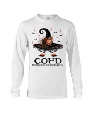 COPD messed with the wrong witch Long Sleeve Tee tile