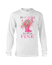 In October we wear Pink Long Sleeve Tee tile