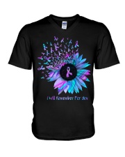 I will remember for you V-Neck T-Shirt tile