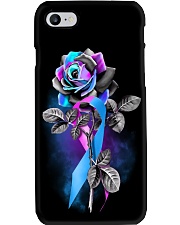 Suicide awareness rose Phone Case tile