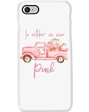 In October we wear pink Phone Case tile
