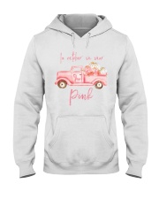 In October we wear pink Hooded Sweatshirt tile