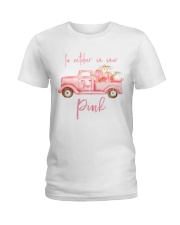 In October we wear pink Ladies T-Shirt tile