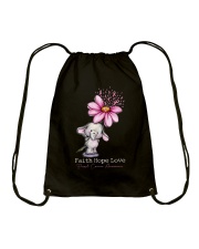 Faith Hope Love Drawstring Bag tile