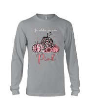 In october we wear pink Long Sleeve Tee tile