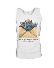 Don't let your story end Unisex Tank tile