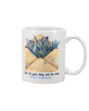 Don't let your story end Mug tile