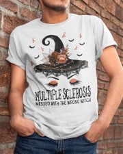 MS messed with the wrong witch Classic T-Shirt apparel-classic-tshirt-lifestyle-26