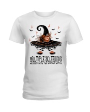 MS messed with the wrong witch Ladies T-Shirt tile