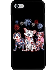 Patriotic Pitbulls Phone Case tile