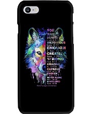 God says you are Phone Case tile