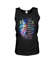 God says you are Unisex Tank tile