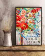 Let your faith be bigger than your fear 11x17 Poster lifestyle-poster-3