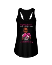 Fighting cancer Ladies Flowy Tank tile