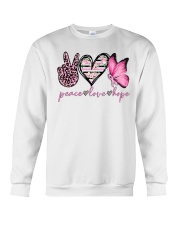 Peace love hope Crewneck Sweatshirt tile