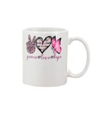 Peace love hope Mug tile
