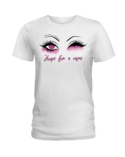 Breast cancer awareness Ladies T-Shirt tile