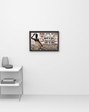 No human is illegal 17x11 Poster poster-landscape-17x11-lifestyle-04