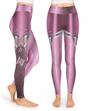Survivor Metal pattern print High Waist Leggings front