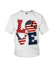 Love Independence Day Youth T-Shirt tile