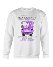 Fibromyalgia is a journey Crewneck Sweatshirt tile