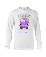 Fibromyalgia is a journey Long Sleeve Tee tile