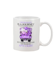 Fibromyalgia is a journey Mug tile