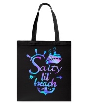 Salty lil beach Tote Bag tile
