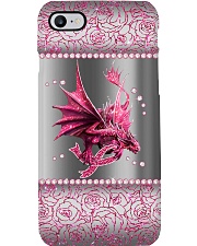 Pink dragon Phone Case i-phone-8-case