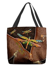 Hello Darkness Leather Pattern Print All-over Tote front