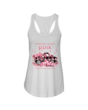 In October we wear pink Ladies Flowy Tank tile
