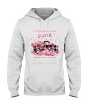 In October we wear pink Hooded Sweatshirt tile