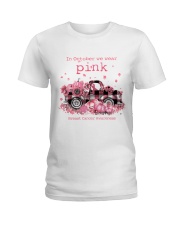 In October we wear pink Ladies T-Shirt tile