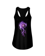 Fibromyalgia Awareness Ladies Flowy Tank tile