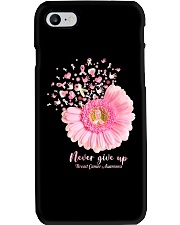 Never give up Phone Case tile