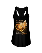 The Lord is on my side Ladies Flowy Tank tile