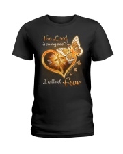 The Lord is on my side Ladies T-Shirt tile