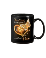 The Lord is on my side Mug tile