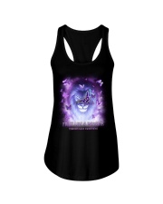 Fight like a warrior Ladies Flowy Tank tile